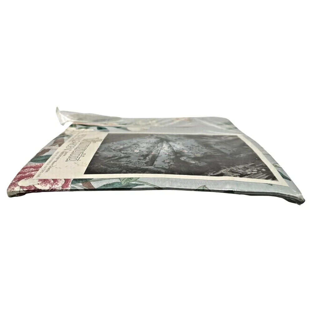 Vintage Wamsutta Standard Pillow Sham Peony Garden Winterthur Museum NOS Sealed